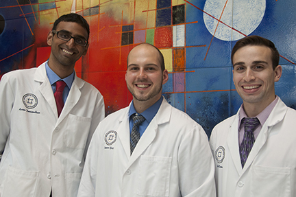 Aaron Devanathan, Cameron Ninos and Neil Turco