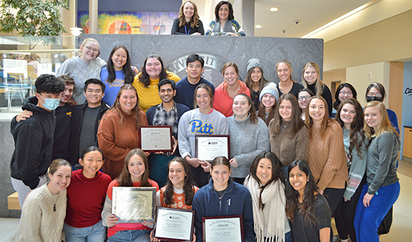 2022 APHA Award Group Photo at Salk Hall