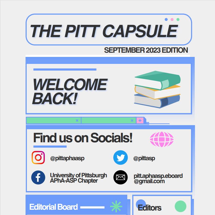 Cover of Pitt Capsule