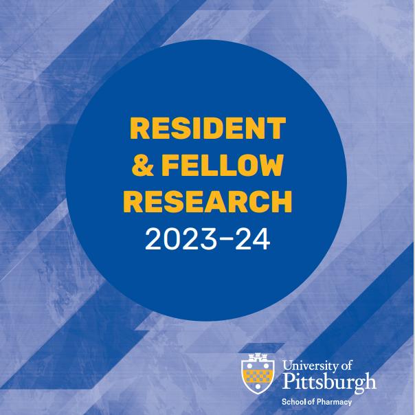 Resident Research Book 2023-2024 front cover