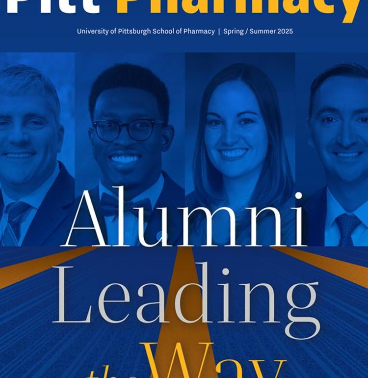 Cover of Pitt Pharmacy Magazine